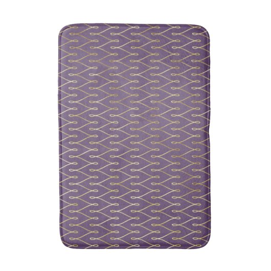 Girly Pattern Bathroom Mat (Voorkant Verticaal)