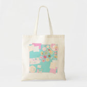 Girly Picknick Scene Canvas tas (Voorkant)