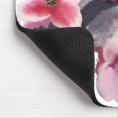 Girly Pink Cherry Blossom Floral Muismat (Hoek)