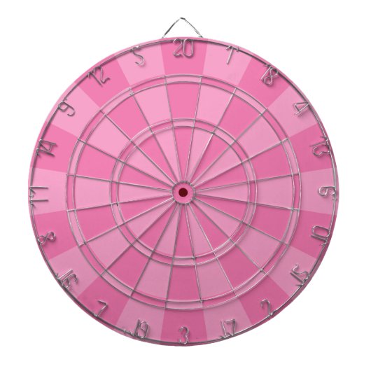 Girly Pink Dartbord (Voorkant)