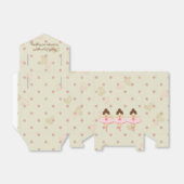 Girly Pink en Dreamweaver Ballerina Bedankdoosjes (Uitgevouwen)