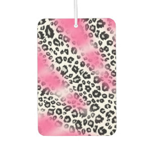 Girly Pink en Snow Leopard Mesh Luchtverfrisser