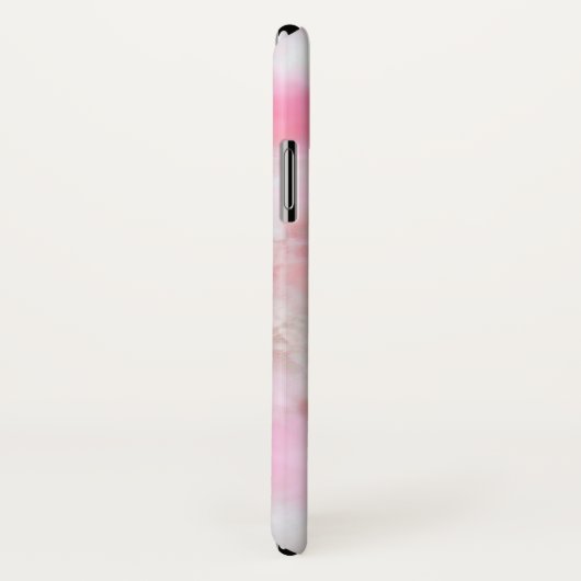 Girly Pink en White Marble Pattern Case-Mate iPhone Case (Achterkant / rechts)