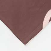 Girly Pink Feeding Monarch Butterfly Pair Fleece Deken (Hoek)