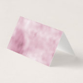 Girly Pink Glam Glitter sparkle Kaart (Achterkant)