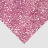Girly Pink Glitter Sparkle Glitz    Tissuepapier (Detail)
