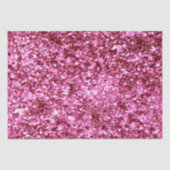 Girly Pink Glitter Tissuepapier (Voorkant)