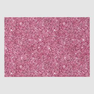Girly Pink Glitter Tissuepapier