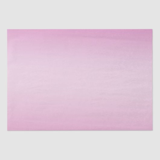 Girly Pink Ombre Tissuepapier (Voorkant)