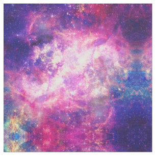 Girly Pink Paarse Space Nebula Galaxy Stof