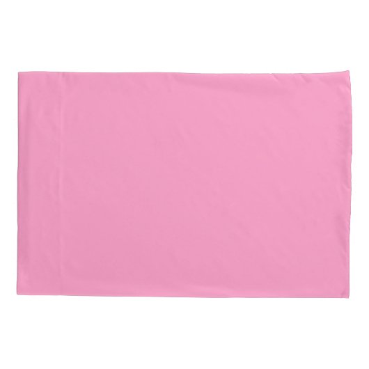 Girly Pink Script Naam Monogram Kussensloop (Achterkant-Links)