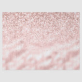 Girly Pink Sparkle Glitter Tissuepapier (Voorkant)