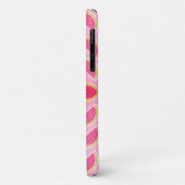 Girly Pink Watermelon Monogram Case-Mate iPhone Case (Achterkant/links)