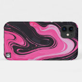 Girly Pinky Marble Case-Mate iPhone Case (Achterkant (horizontaal))
