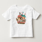 Girly Pirates Kinder Shirts (Voorkant)