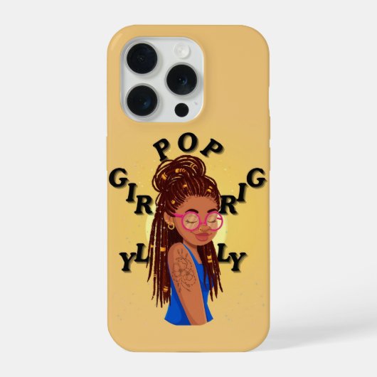Girly pop locs phone case (Verso)