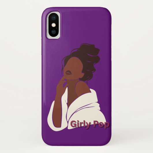Girly pop phone case iphone (Achterkant)