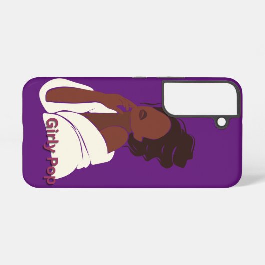 Girly pop phone case Samsung Galaxy S22 Samsung Galaxy Hoesje (Achterkant horizontaal)