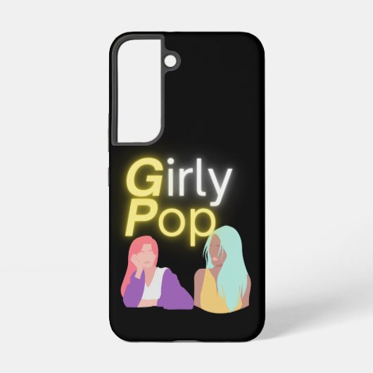 Girly pop phone samsung galaxy hoesje (Achterkant)