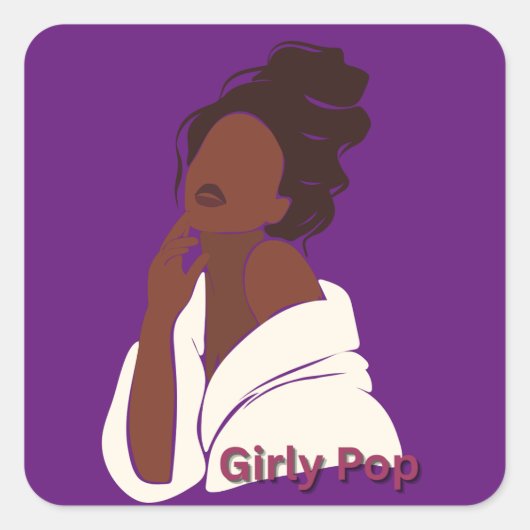 Girly Pop stickers (Voorkant)