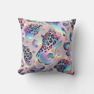 Girly Posh Luipaardprint Opal Kussen