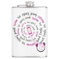 Girly quote Goede smaak in muziek slechte smaak in
