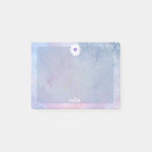 Girly regenboogkleur schattige moderne Post-It Not