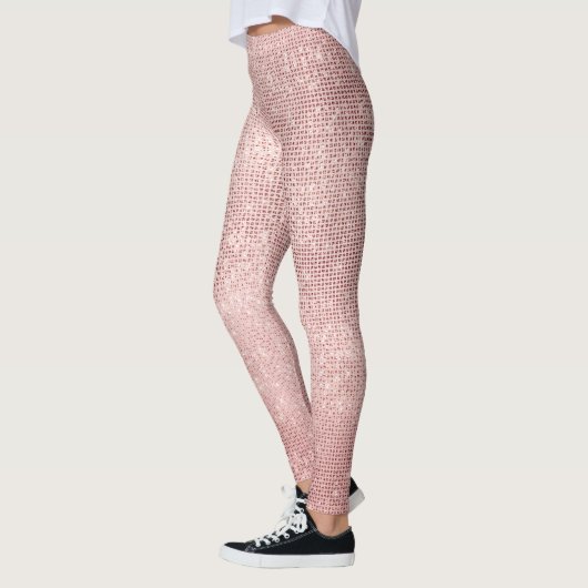 Girly Roos Gold Sparkle Glam Leggings (Links)