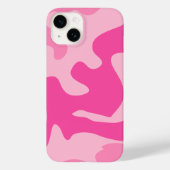 Girly roze abstracte kunst Case-Mate iPhone case (Achterkant)