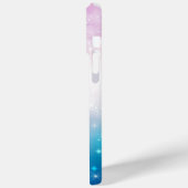 Girly Roze Blauwe Glitter Bokeh Lights Case-Mate iPhone Case (Achterkant / Links)