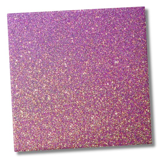 Girly roze glitter patroon tegeltje