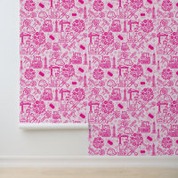 girly roze moderne Architectural Blueprint Enginee