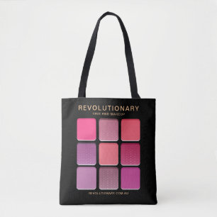 Girly Roze Moderne Zakelijke Naam Visagist Draagtas