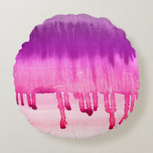 Girly Roze Violet Waterverf Ombre Design