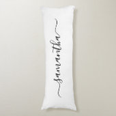 Girly Signature Naam Lichaamskussen (Voorkant Verticaal)