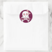 Girly Skull Stickers (Tas)