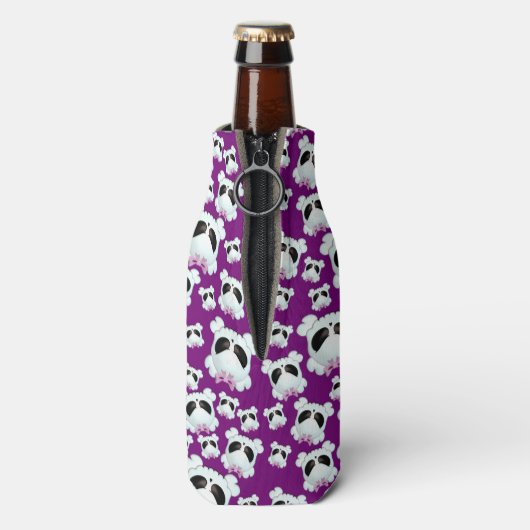 Girly Skullz Flesjeskoeler (Fles Achterkant)