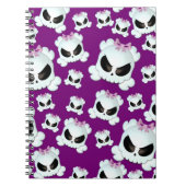 Girly Skullz Notitieboek (Voorkant)