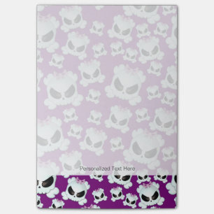 Girly Skullz Post-it® Notes