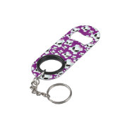 Girly Skullz Sleutelhanger Flessenopener (Achterkant Gekanteld)