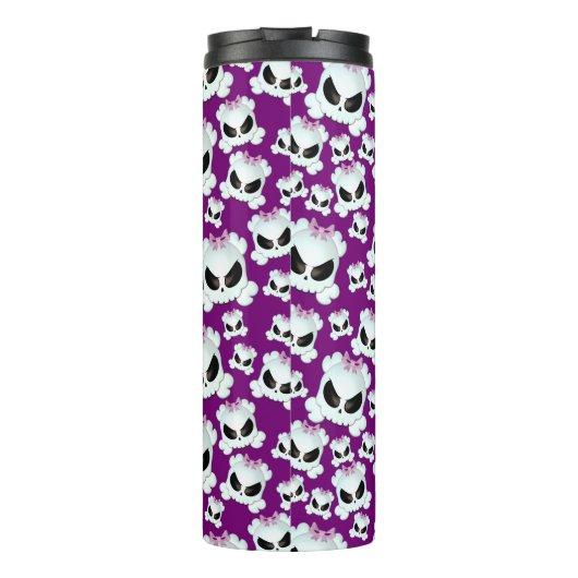 Girly Skullz Thermosbeker (Achterkant)