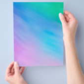 Girly Soft Rainbow Flyer (Hand)