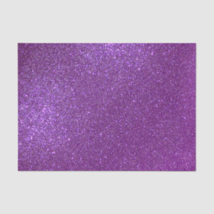 Girly Sparkly Royal Paars Glitter Tissuepapier