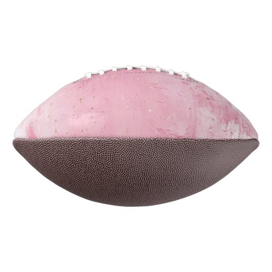 Girly Sugar Pink Gold Sparkles American Football (Gedraaid 90)