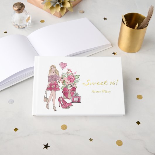 Girly Sweet 16 ! (Recto ouvert)