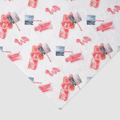 Girly Things Nagellak (Design 33 Red Series) Tissuepapier (Detail)