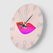 Girly Trendy Lips,Kiss Grote Klok (Hoek)