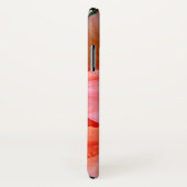  Girly Tropical Flower foto met monogram Case-Mate iPhone Case (Achterkant / rechts)