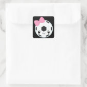 Girly Voetbal Emoji Stickers (Tas)