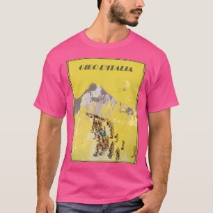 Giro d'Italia  fiets racen door de Alp T-shirt